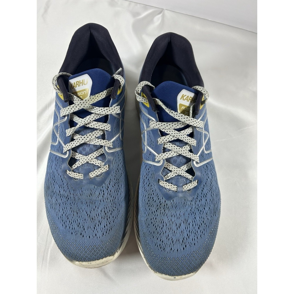 Karhu Fusion 3.5 Running Shoes Men's Size 12.5 Blue Athletic Sneakers
